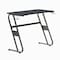 Flash Furniture 30 H, 51.5 W X Engineered Wood: Medium Density Fiberboard, Steel, Black NAN-RS-G1030-BK-GG - alternate 6